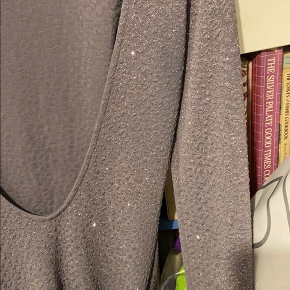 Windsor purple/grey sparkly dress size medium - Picture 3 of 8
